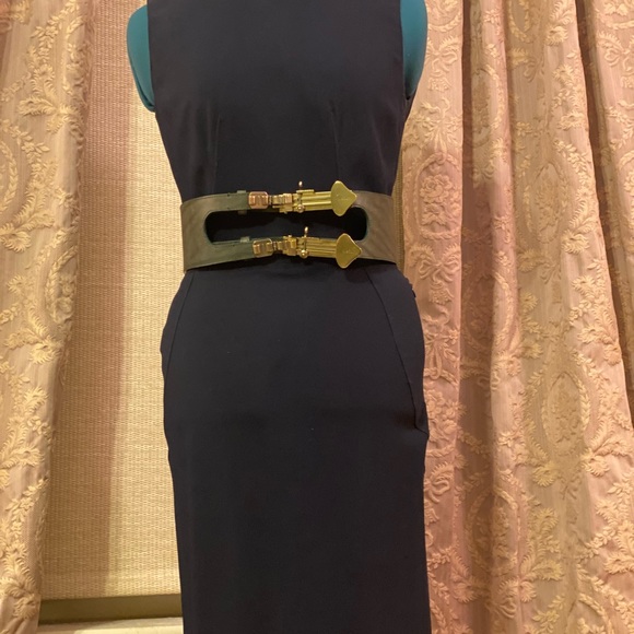 Givenchy vintage, fitted navy dress size 38 - Picture 9 of 15